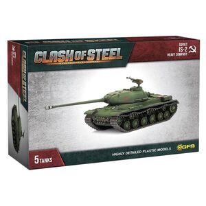 Clash of Steel: Tabletop Tank Battles - Soviet IS-2 Heavy Company